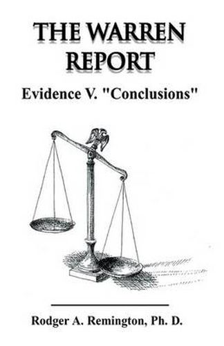 Cover image for The Warren Report Evidence V. Conclusions