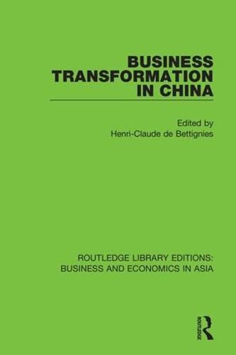 Cover image for Business Transformation in China