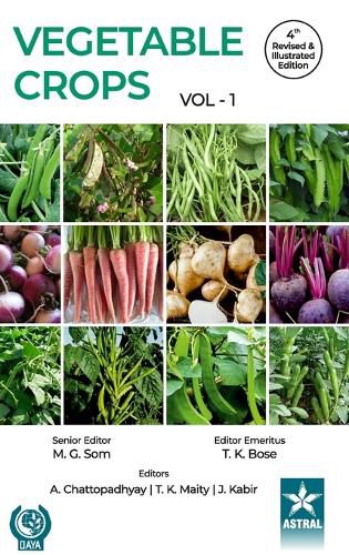 Cover image for Vegetable Crops Vol 1 4th Revised and Illustrated edn