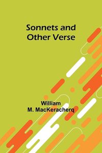 Cover image for Sonnets and Other Verse