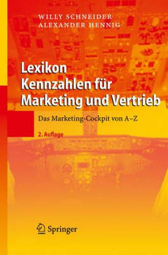 Cover image for Lexikon Kennzahlen fur Marketing und Vertrieb: Das Marketing-Cockpit von A - Z