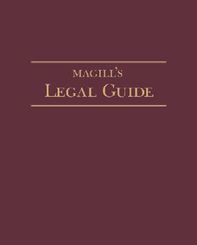Cover image for Magill's Legal Guide