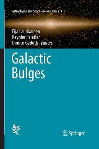 Cover image for Galactic Bulges
