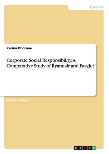 Cover image for Corporate Social Responsibility. A Comparative Study of Ryannair and EasyJet