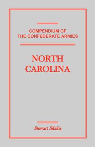 Cover image for Compendium of the Confederate Armies: North Carolina