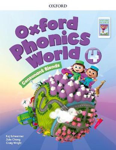 Cover image for Oxford Phonics World: Level 4: Student Book with Reader e-Book Pack 4