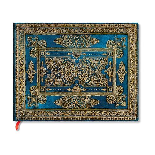 Cover image for Blue Luxe (Luxe Design) Guest Book Unlined Hardback Journal