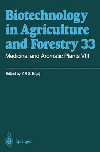 Medicinal and Aromatic Plants VIII