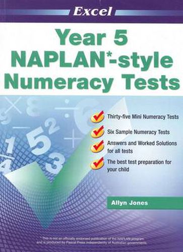 NAPLAN-style Numeracy Tests: Year 5