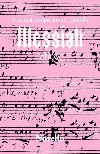 Cover image for A Textual Companion To Handel's Messiah
