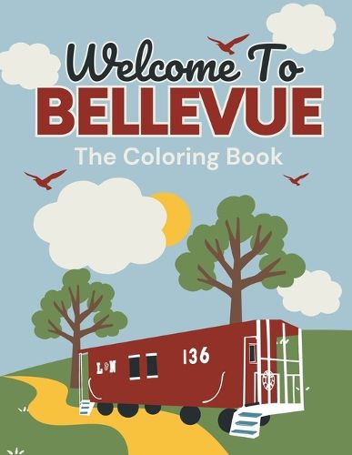 Cover image for Welcome to Bellevue, The Coloring Book