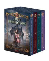 Cover image for A Series Of Unfortunate Events #1-4 Netflix Tie-in Box Set