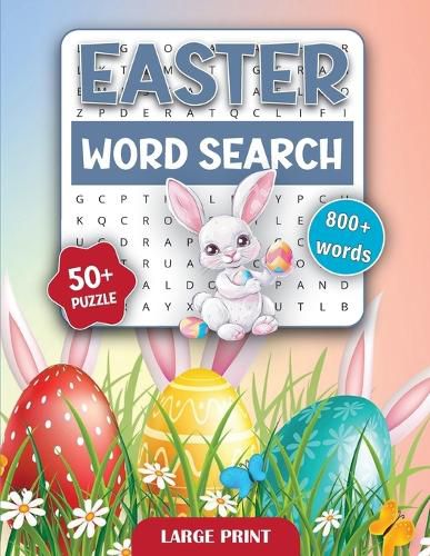 Cover image for Easter Holiday Word Search Book for Adults and Seniors