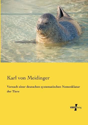 Cover image for Versuch einer deutschen systematischen Nomenklatur der Tiere