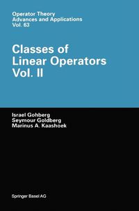 Cover image for Classes of Linear Operators