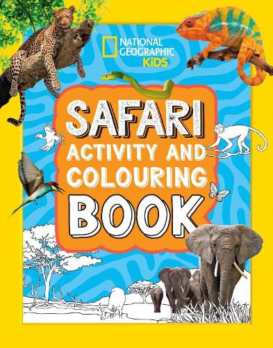 Cover image for Safari Activity and Colouring Book