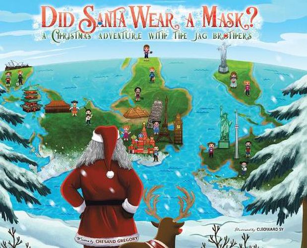 Cover image for Did Santa Wear a Mask?: A Christmas Adventure with the JAG Brothers