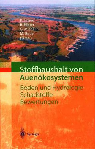 Cover image for Stoffhaushalt Von Auenoekosystemen: Boeden Und Hydrologie, Schadstoffe, Bewertungen