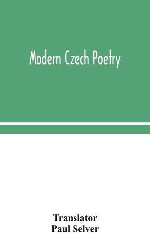 Cover image for Modern Czech poetry