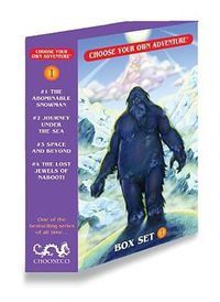 Cover image for Choose Your Own Adventure 4-Book Boxed Set #1 (the Abominable Snowman, Journey Under the Sea, Space and Beyond, the Lost Jewels of Nabooti)