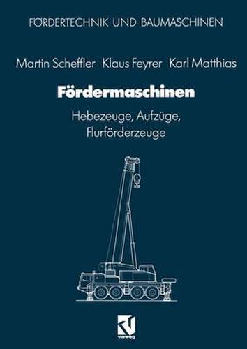 Cover image for Foerdermaschinen: Hebezeuge, Aufzuge, Flurfoerderzeuge