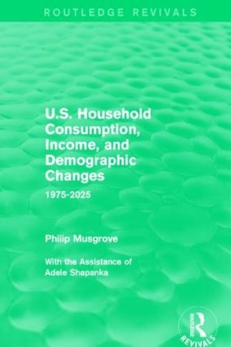 U.S. Household Consumption, Income, and Demographic Changes: 1975-2025