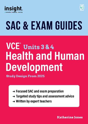 Cover image for SAC & Exam Guides: VCE Units 3 & 4 Health and Human Development