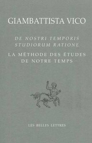 Cover image for La Methode Des Etudes de Notre Temps: de Ratione Dicendi