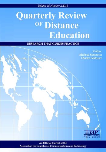 Cover image for Quarterly Review of Distance Education Volume 16, Number 2, 2015