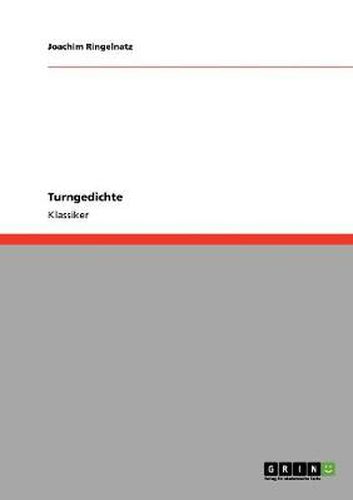 Cover image for Turngedichte