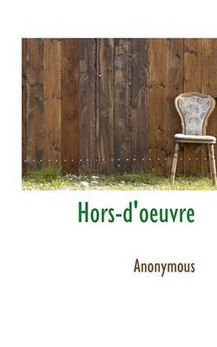 Cover image for Hors-D'Oeuvre