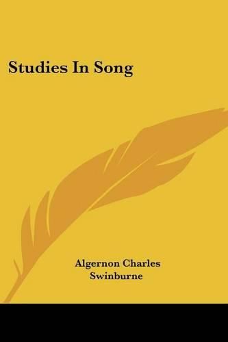 Cover image for Studies In Song