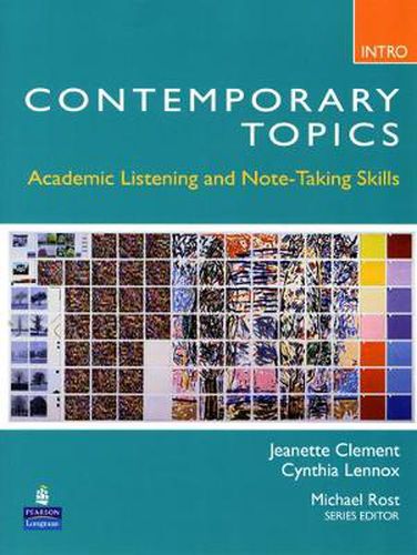 Cover image for Contemporary Topics Introductory: Academic Listening and Note-Taking Skills (High Beginner)