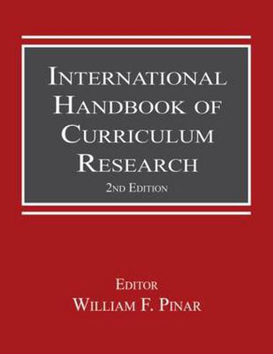 Cover image for International Handbook of Curriculum Research