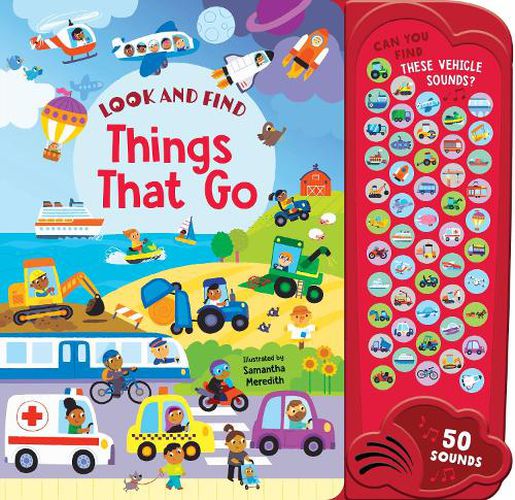 Cover image for 50-Button Mega Sound Book - Things That Go