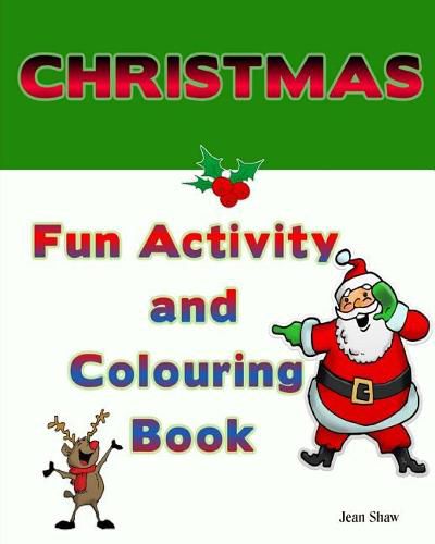 Cover image for Christmas Fun Activity and Colouring Book