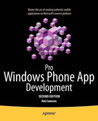 Cover image for Pro Windows Phone App Development