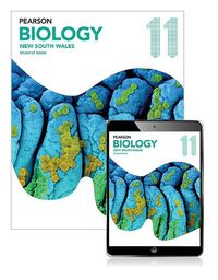 Cover image for Pearson Biology 11 New South Wales Student Book with eBook