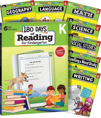 Cover image for 180 Days (TM) Bundle Grade K: 8-Book Set