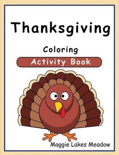 Cover image for Thanksgiving Coloring Activity Book