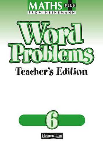 Cover image for Maths Plus Word Problems 6: Teacher's Book