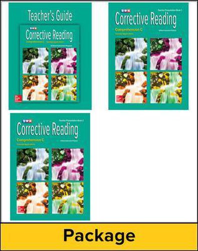 Cover image for Corrective Reading Comprehension Level C, Teacher Materials Package