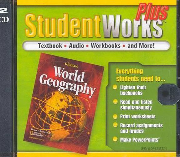 Cover image for Glencoe World Geography Studentworks CD-ROM 2005