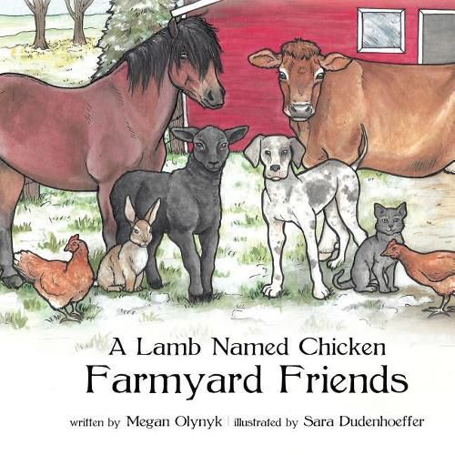 Cover image for A Lamb Named Chicken Farmyard Friends