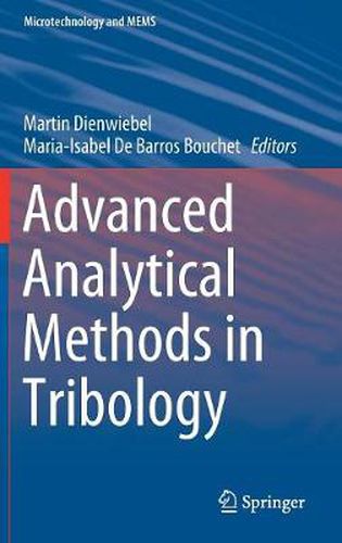 Cover image for Advanced Analytical Methods in Tribology