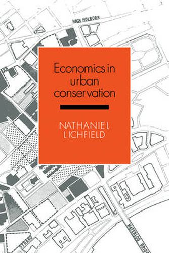 Cover image for Economics in Urban Conservation