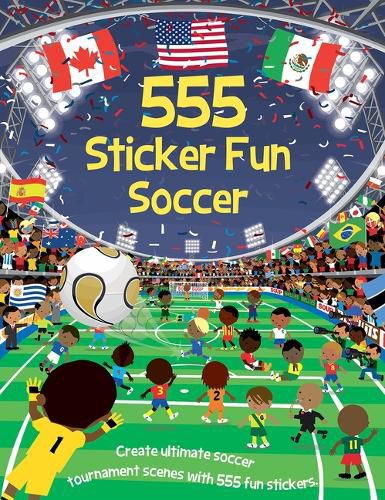 Cover image for 555 Sticker Fun Soccer