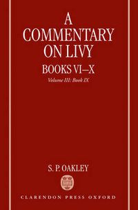 Cover image for A Commentary on Livy