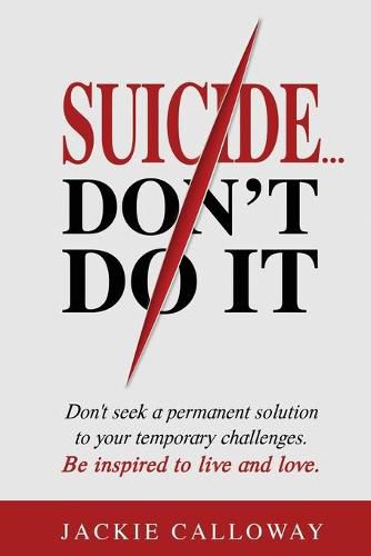 Cover image for Suicide... Don't Do It