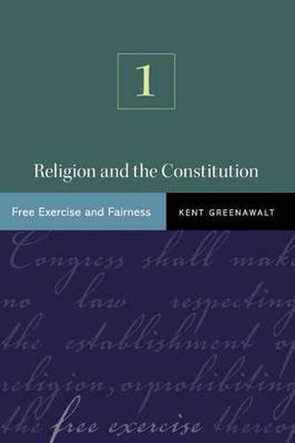 Cover image for Religion and the Constitution